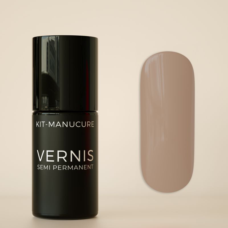 Vernis semi-permanent sans hema cappuccino