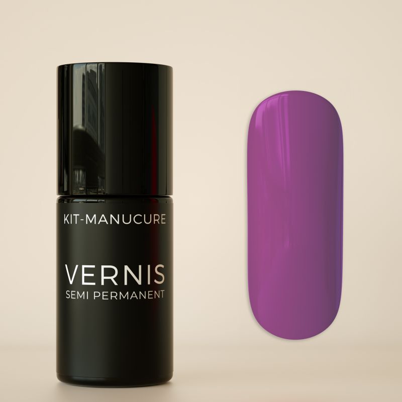 Vernis semi-permanent hema free Violet