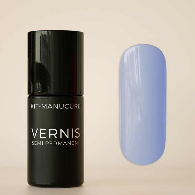 Vernis semi-permanent hema free Bleu Lavande